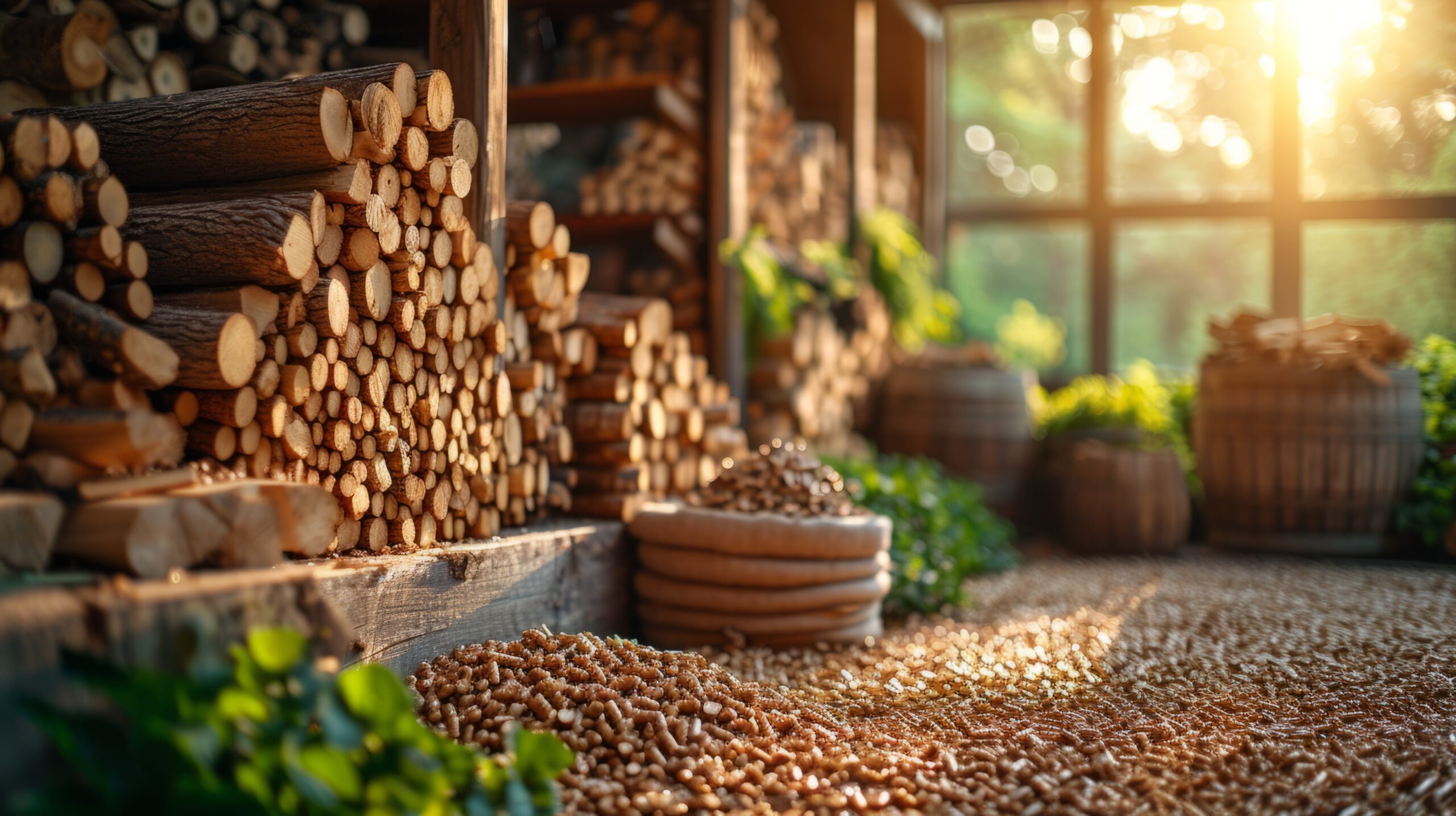 Livraison et Stockage bois